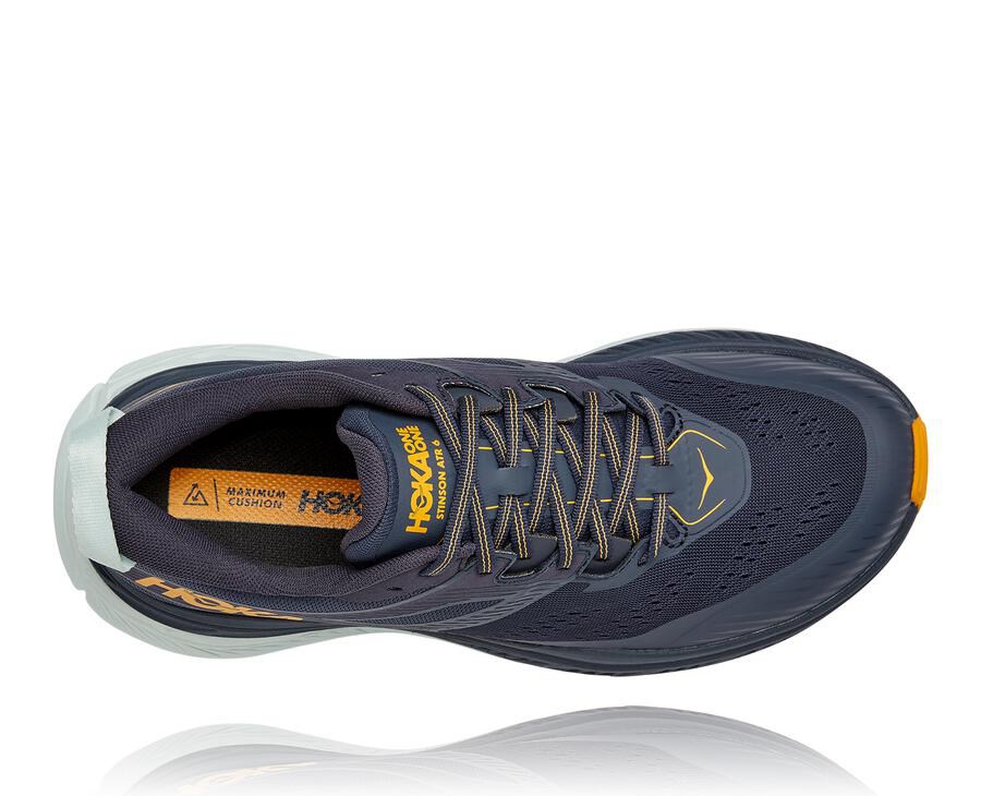 Hoka One One Spor Ayakkabı Erkek Lacivert/Beyaz - Stinson Atr 6 - WD2958630